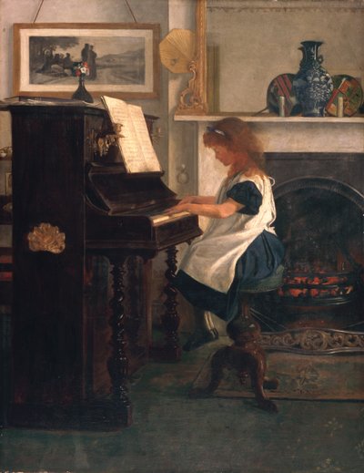 At the Piano by Henry Stacey Marks